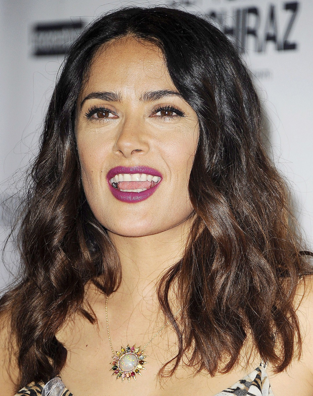 Salma Hayek arrives at the Premiere of Momentum Pictures_ September Of Shiraz (Large).jpg