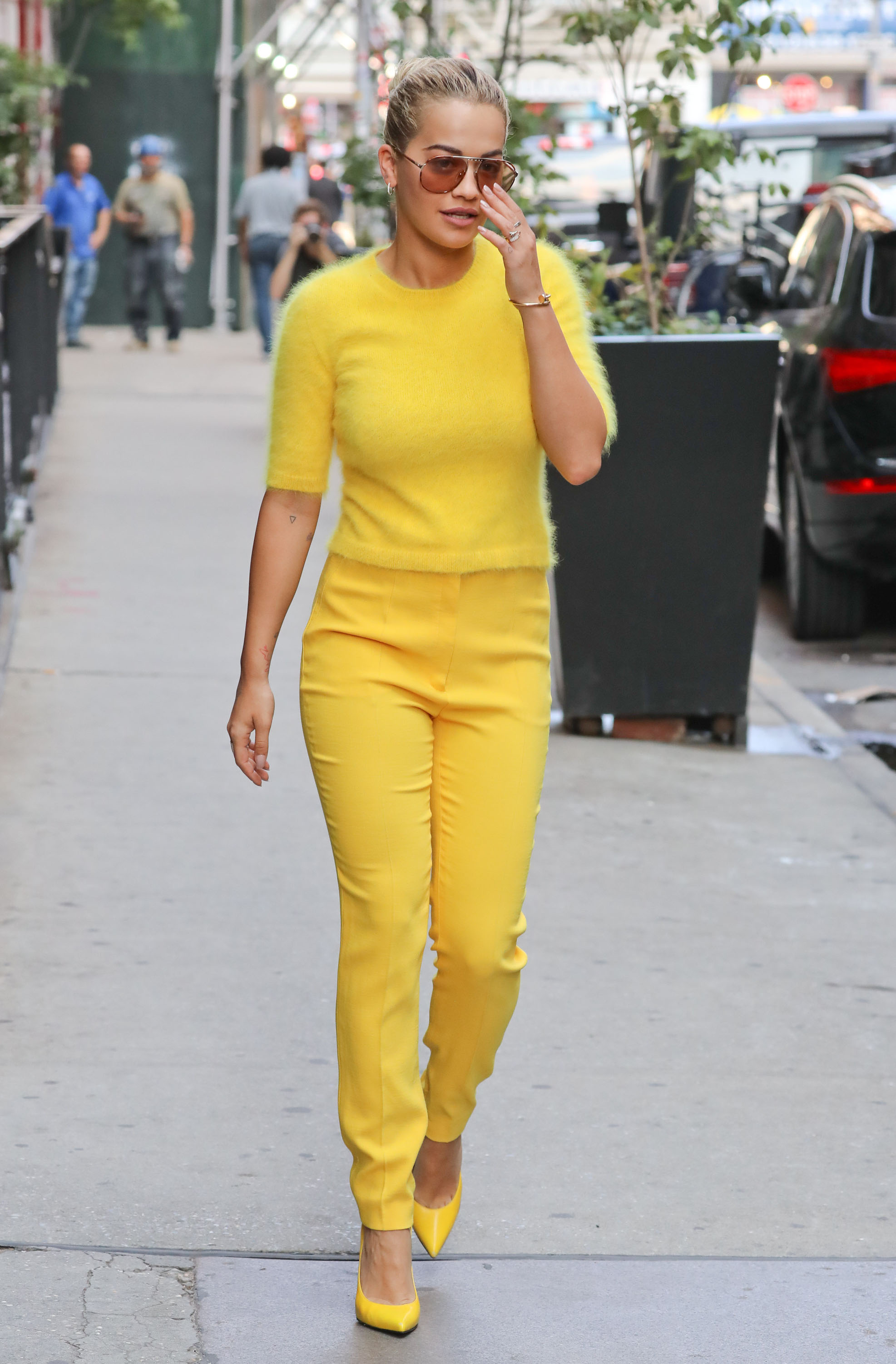 Rita Ora steps out dressed head to toe in yellow in New York City_07.jpg
